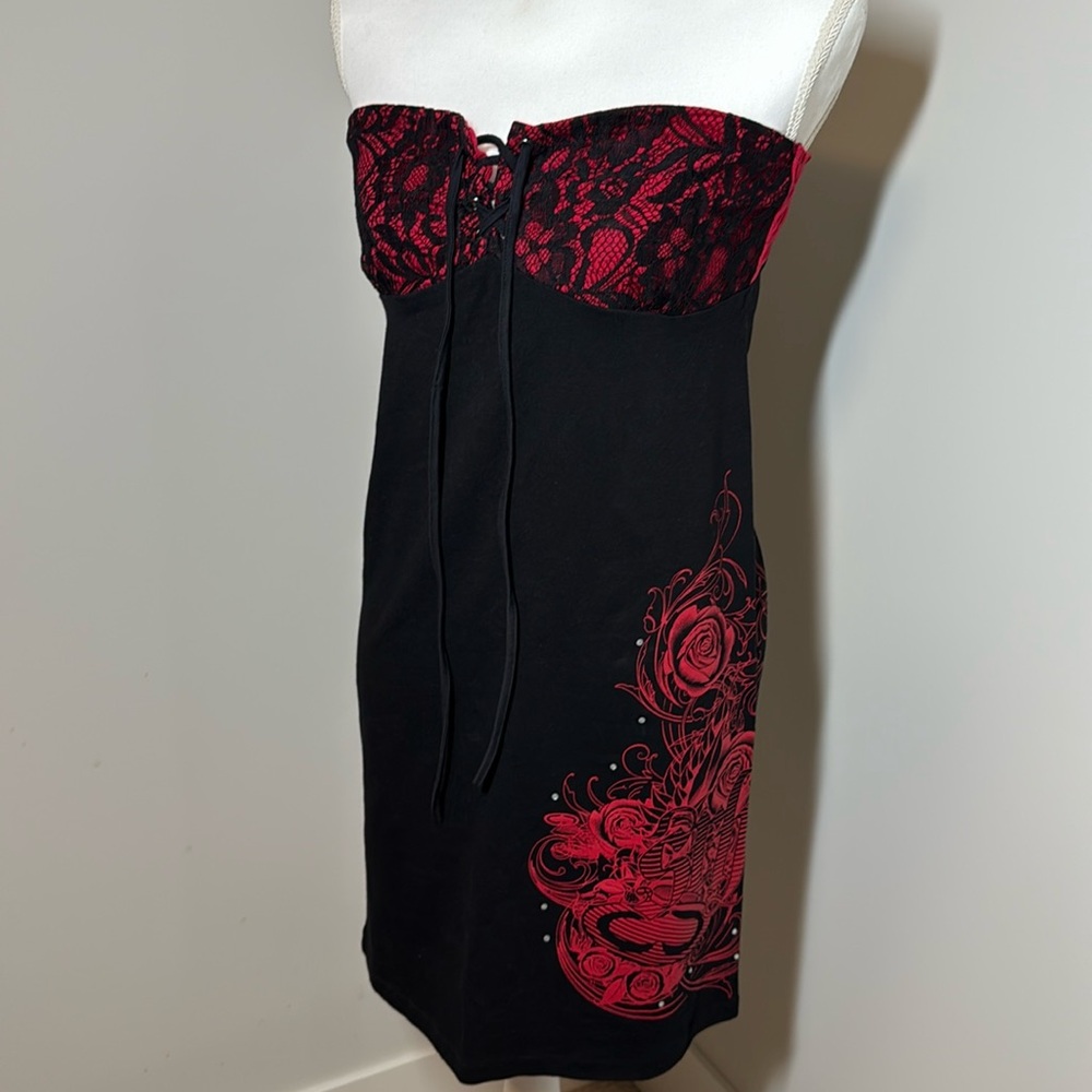 SRH Lace Corset Midi Dress